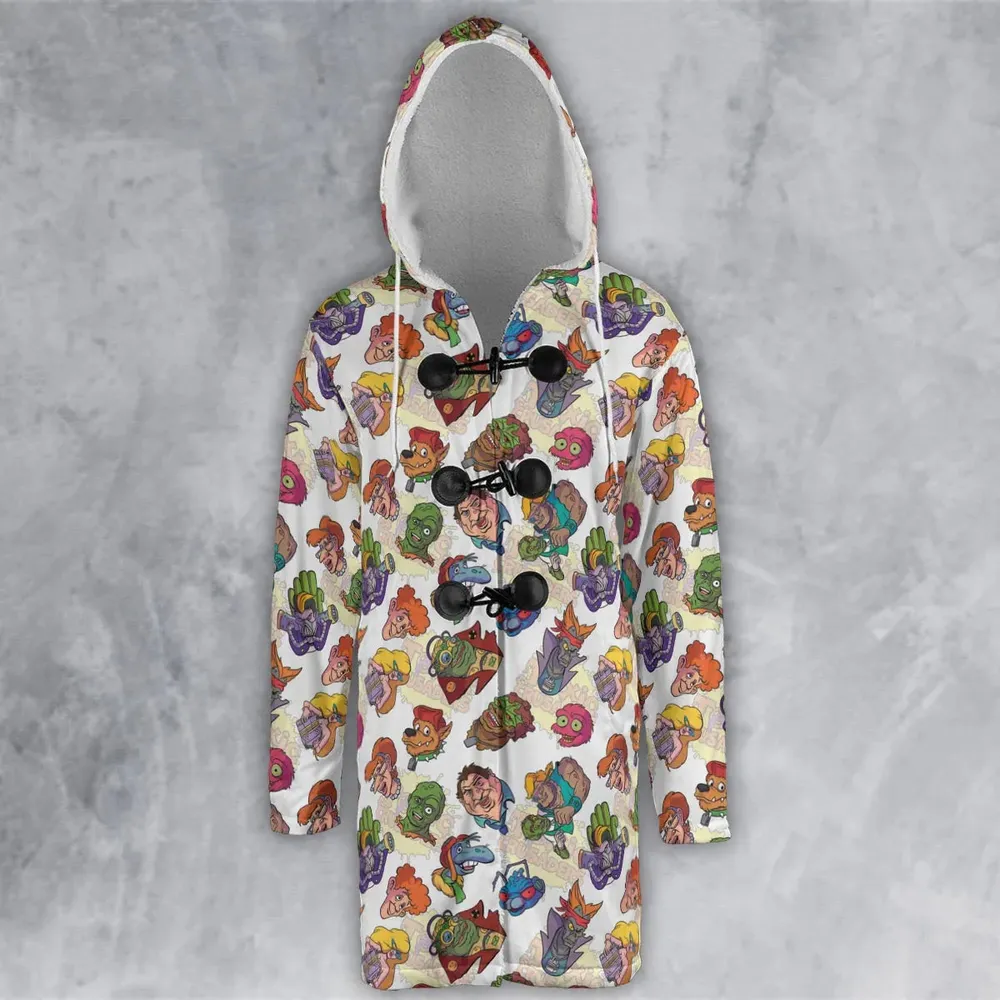Mutant Merch Toxic Crusaders Hooded Cloak Coat - 2