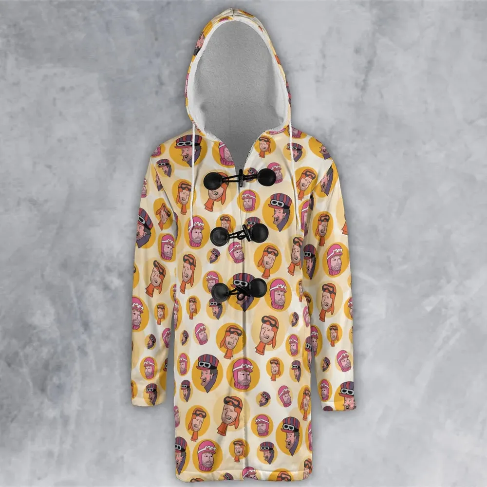 No More Jockeys Wacky Jockeys Hooded Cloak Coat - 2