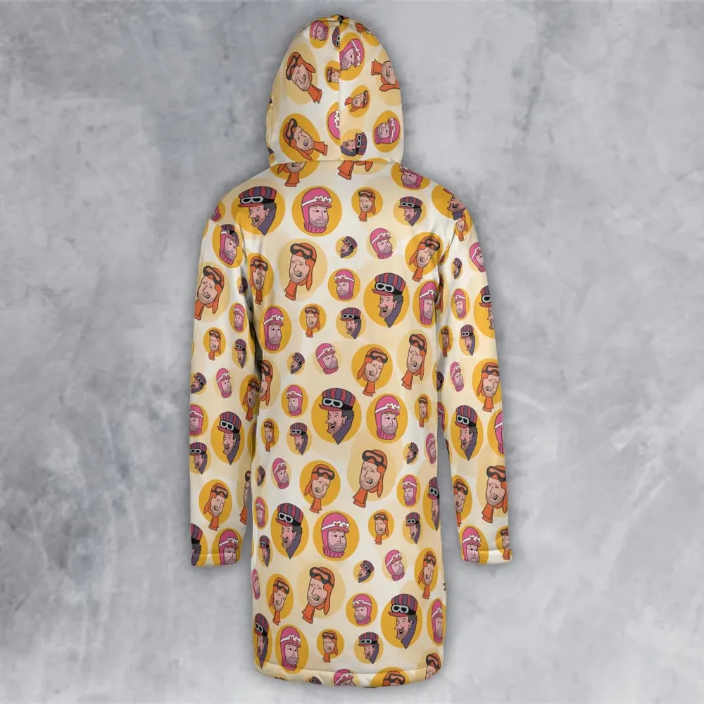 No More Jockeys Wacky Jockeys Hooded Cloak Coat - 3