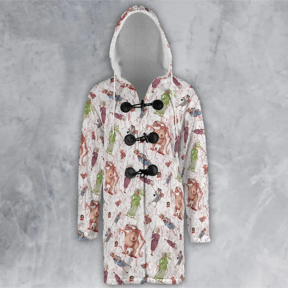 Braindead Dead Alive In North America Hooded Cloak Coat - 2