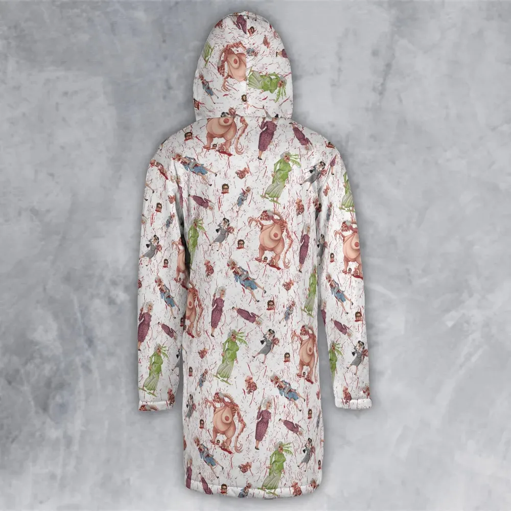 Braindead Dead Alive In North America Hooded Cloak Coat - 3