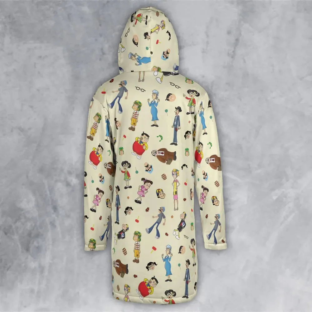 El Chavo Cartoon Characters Hooded Cloak Coat - 3