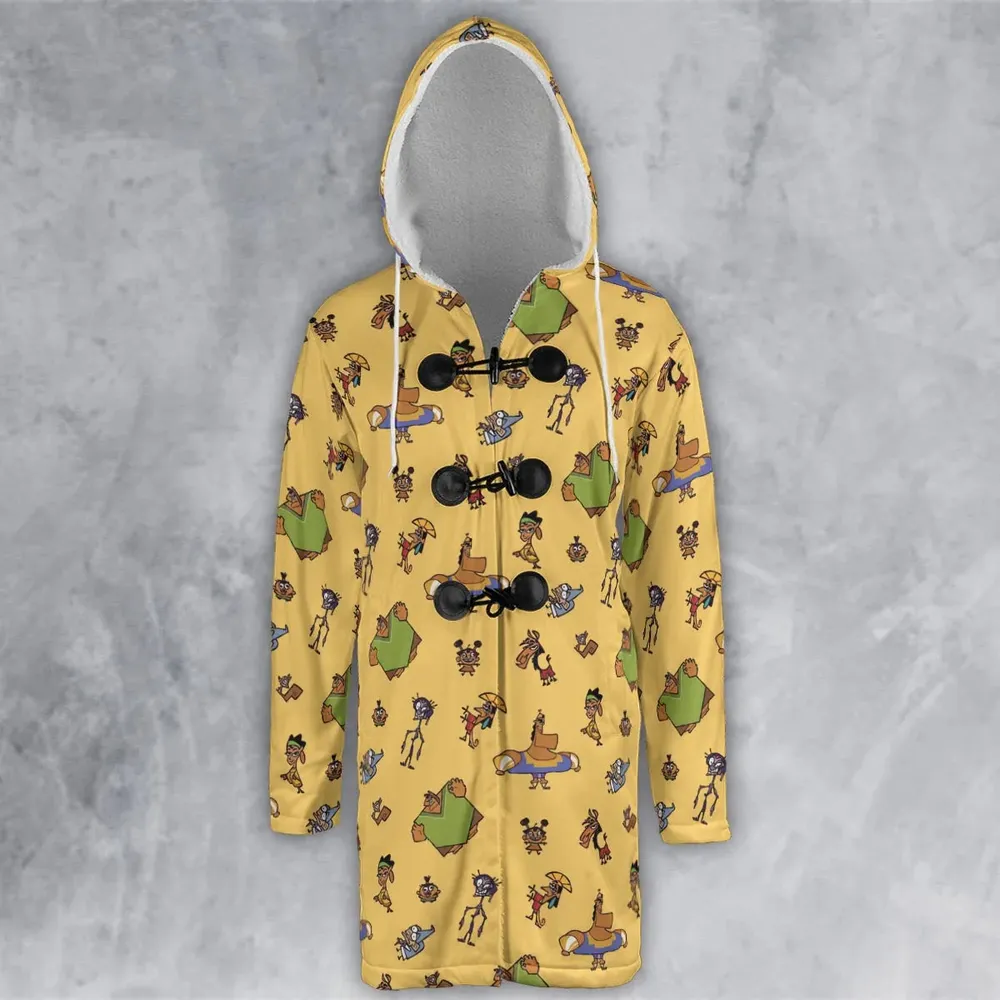 Groovy Threads The Emperor's New Groove Hooded Cloak Coat - 2