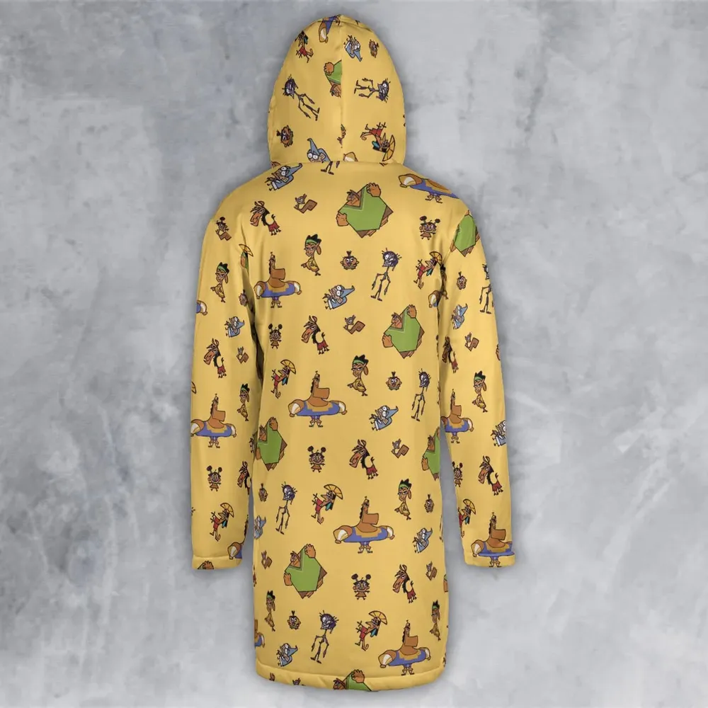 Groovy Threads The Emperor's New Groove Hooded Cloak Coat - 3