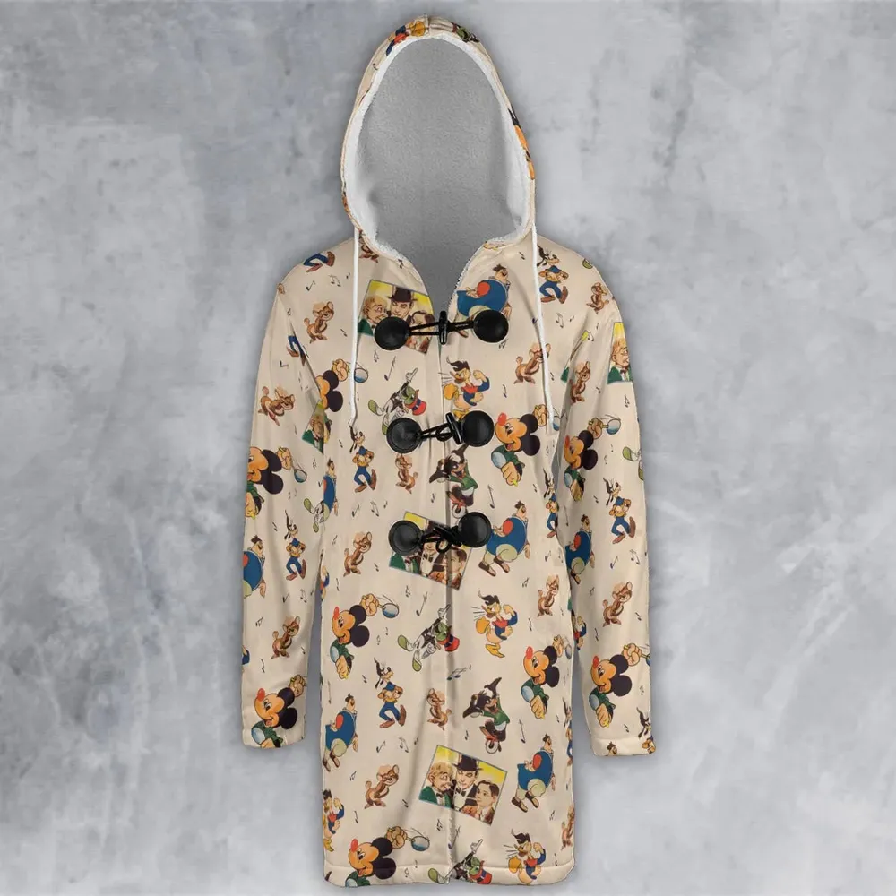 Fun And Fancy Free Characters Hooded Cloak Coat - 2
