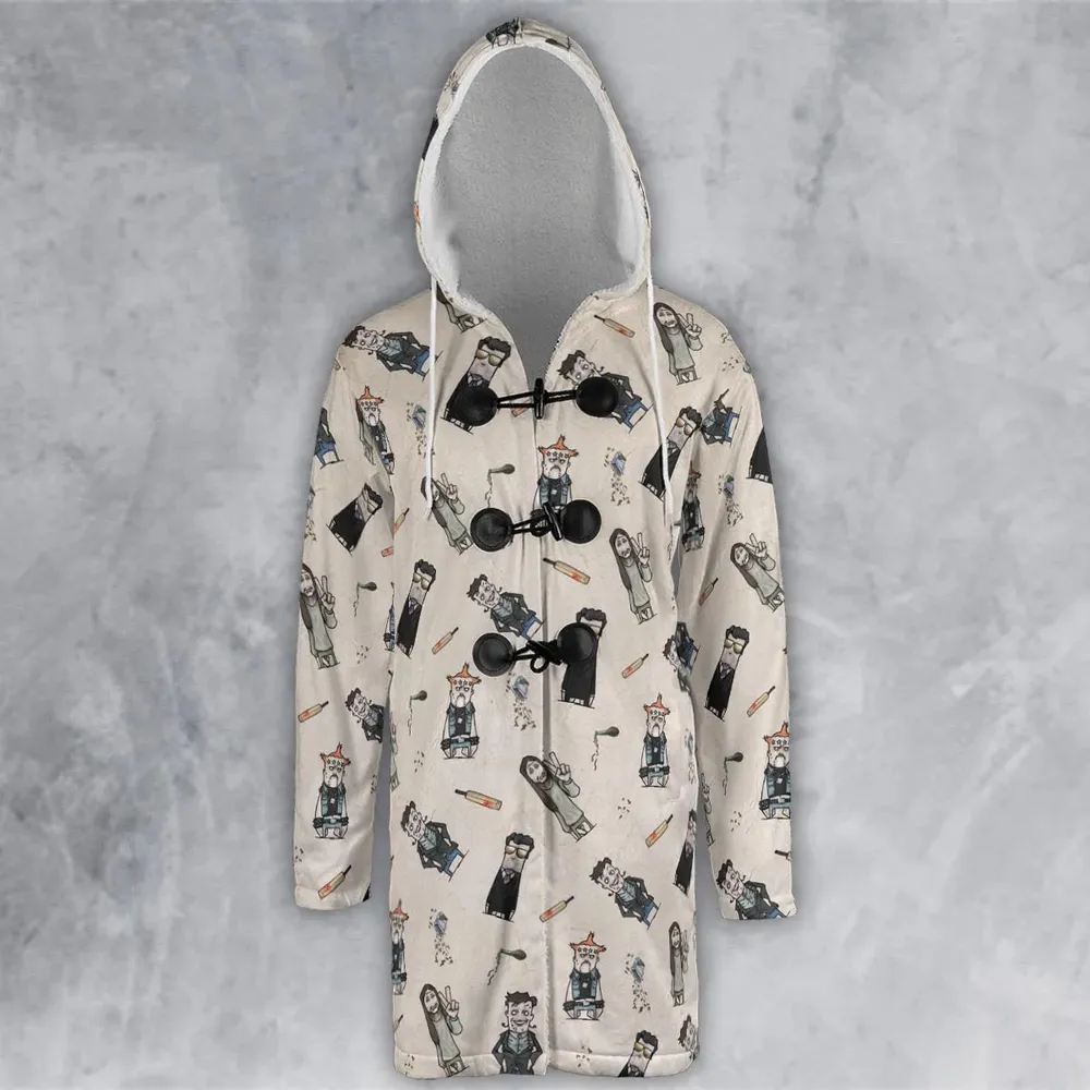 80s Madness The Young Ones Hooded Cloak Coat - 2