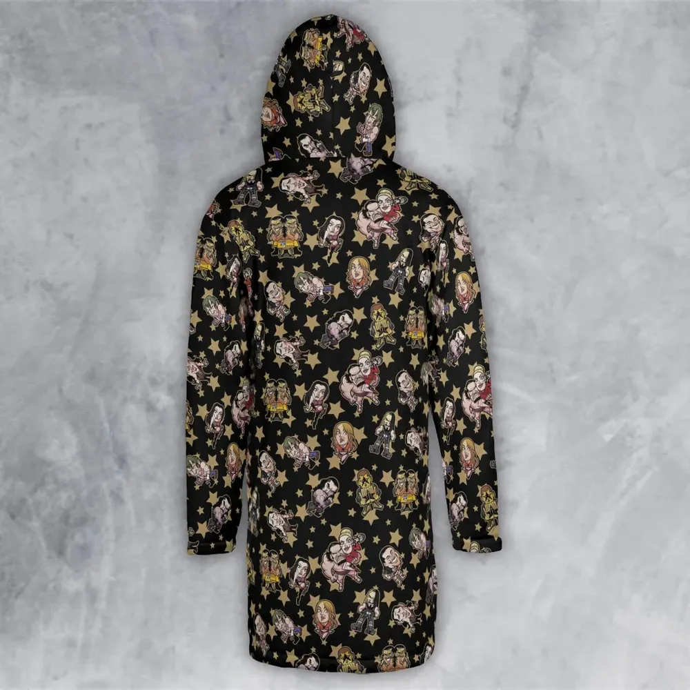 Wrestlers Mini Icons Hooded Cloak Coat - 3