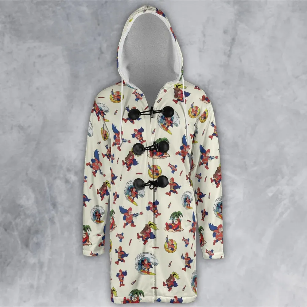 Budweiser Bud Man Hooded Cloak Coat - 2