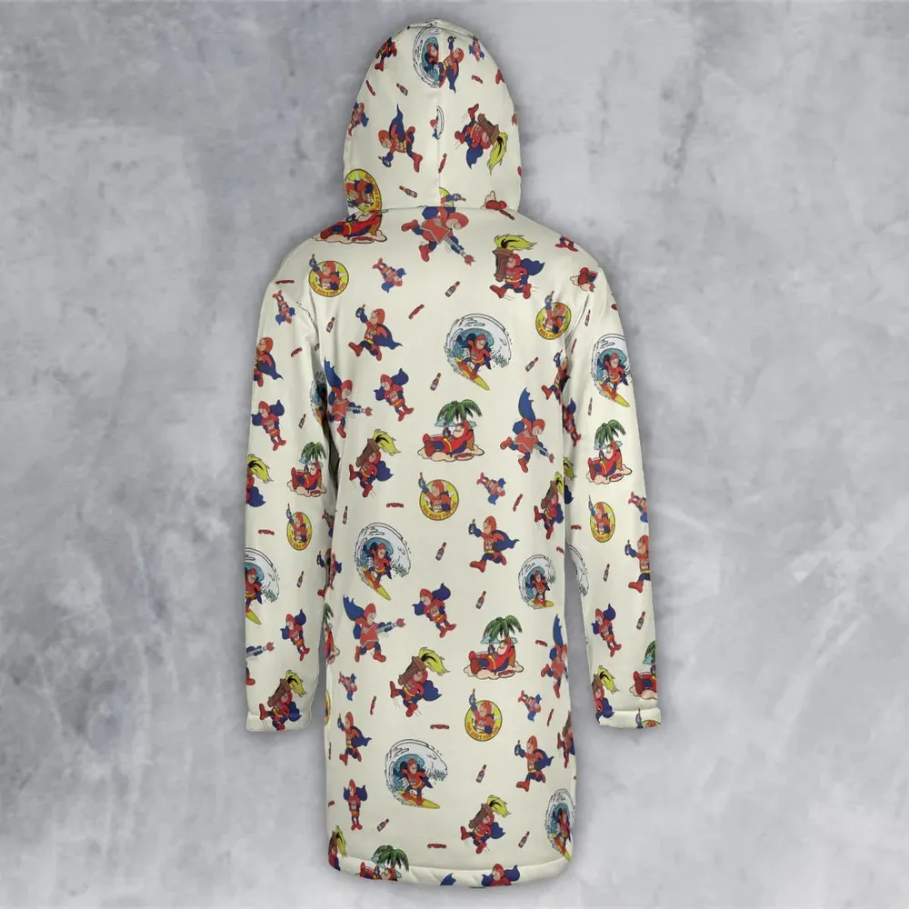 Budweiser Bud Man Hooded Cloak Coat - 3