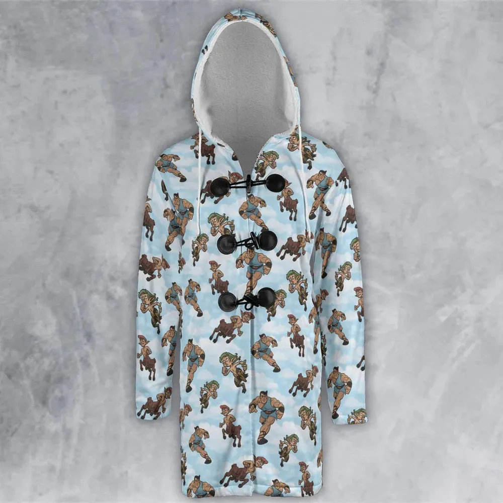 The Mighty Hercules Hooded Cloak Coat - 2