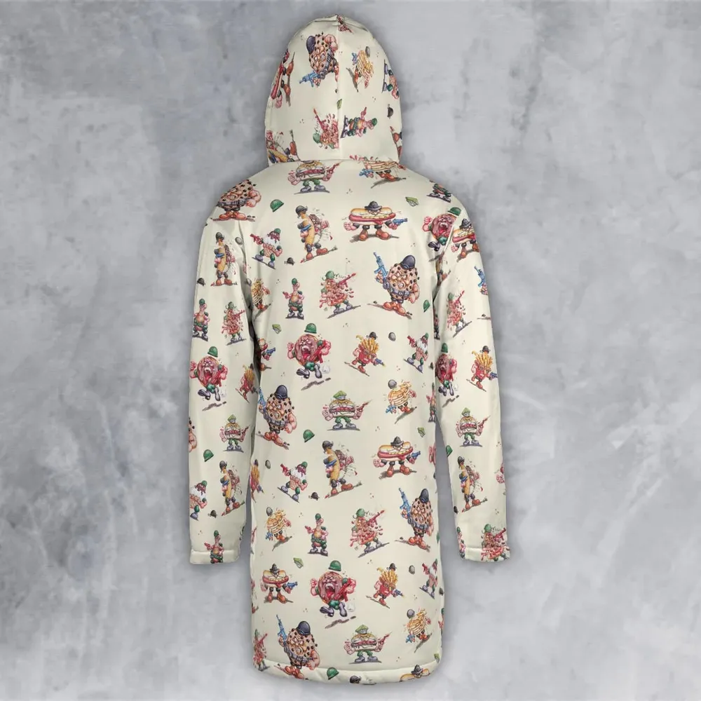 Kitchen Commandos and Refrigerator Rejects Food Fighters Hooded Cloak Coat - 3
