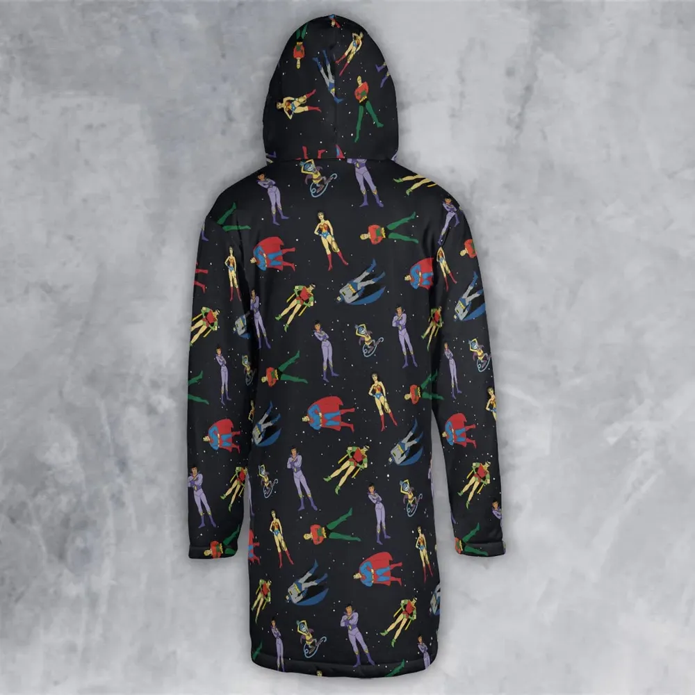 The Super Powers Team Super Friends Hooded Cloak Coat - 3