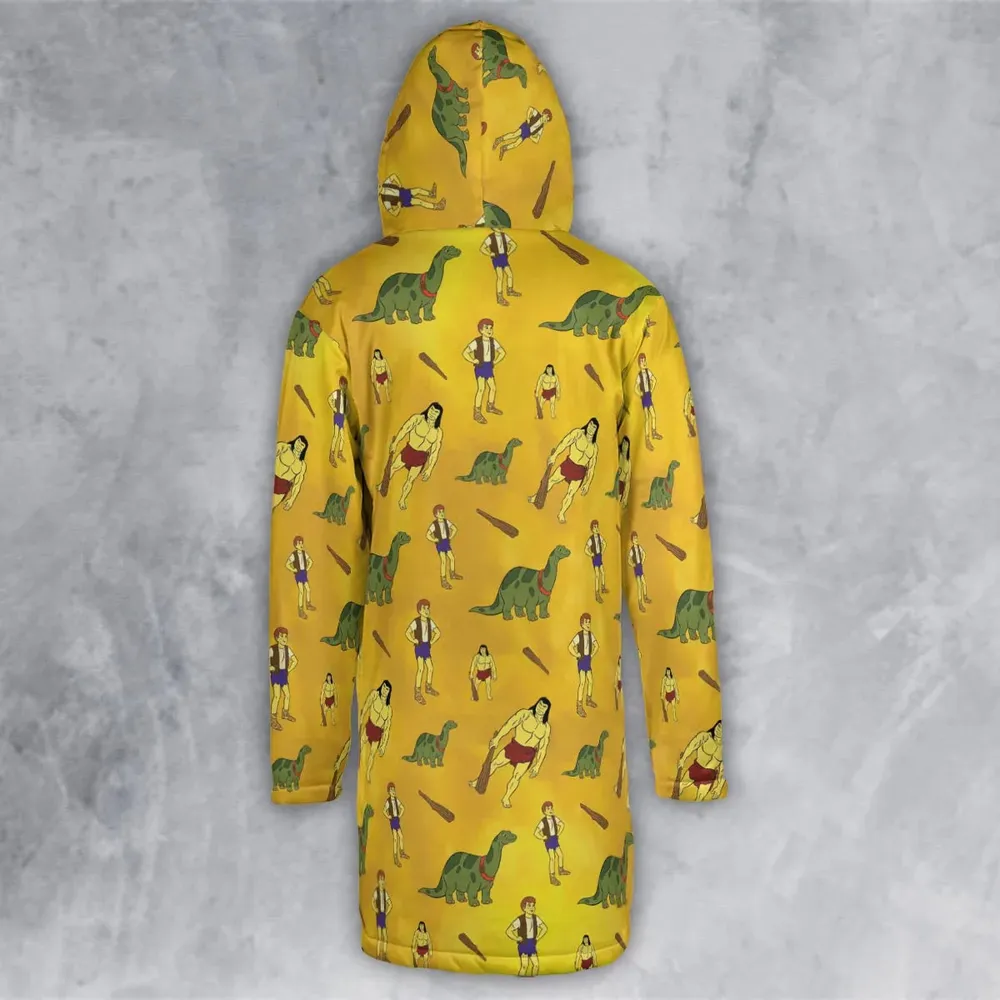 Dino Boy in the Lost Valley Hooded Cloak Coat - 3