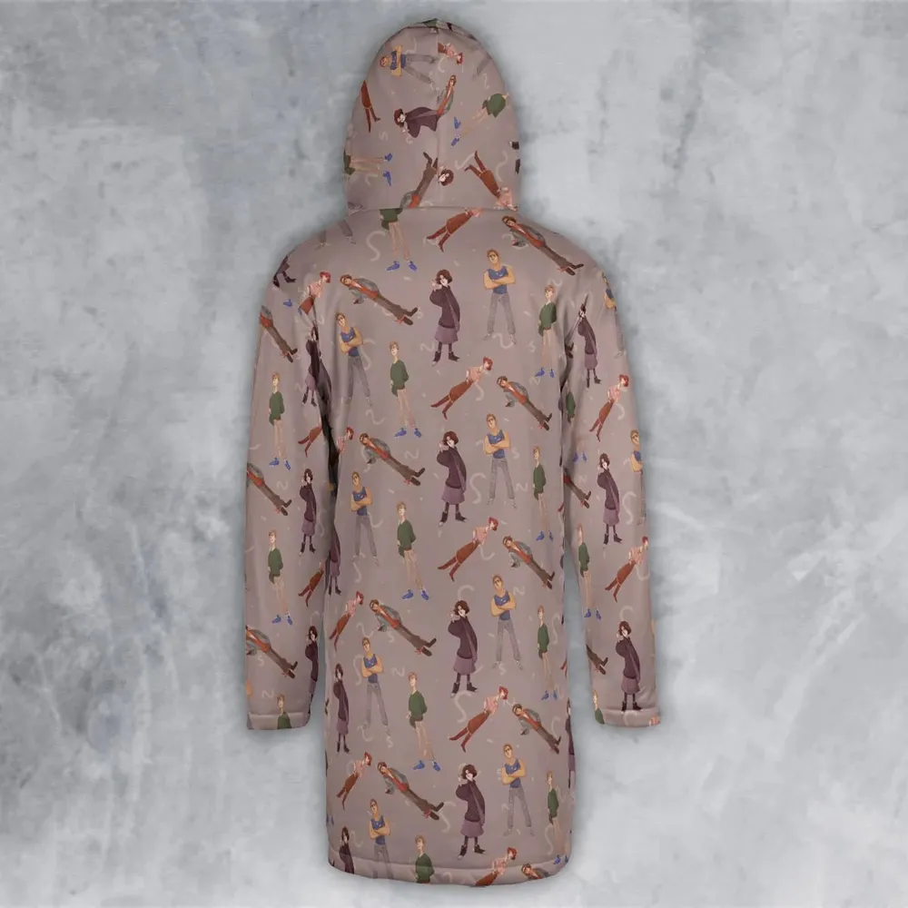 High School Icons The Breakfast Club Hooded Cloak Coat - 3