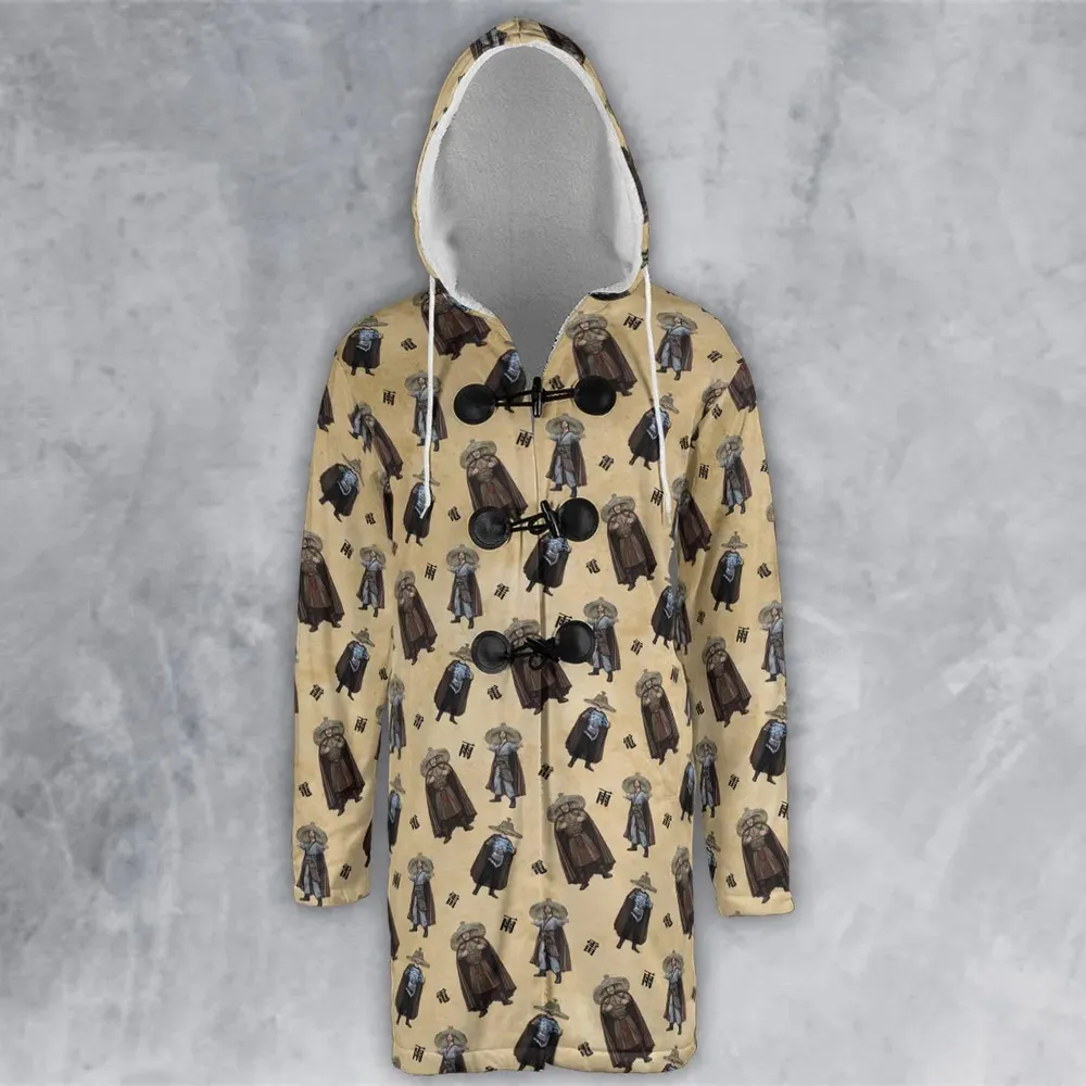 A Storm Is Brewing Hooded Cloak Coat - 2