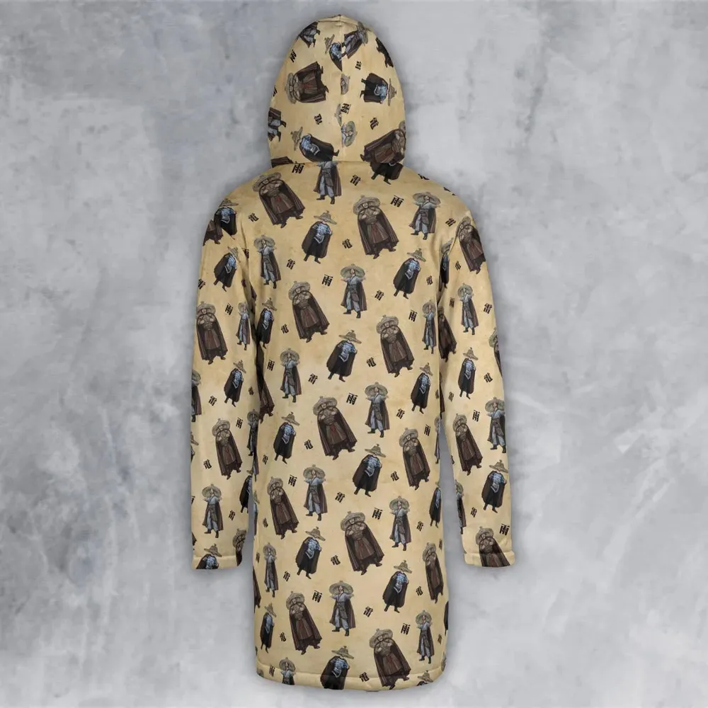 A Storm Is Brewing Hooded Cloak Coat - 3