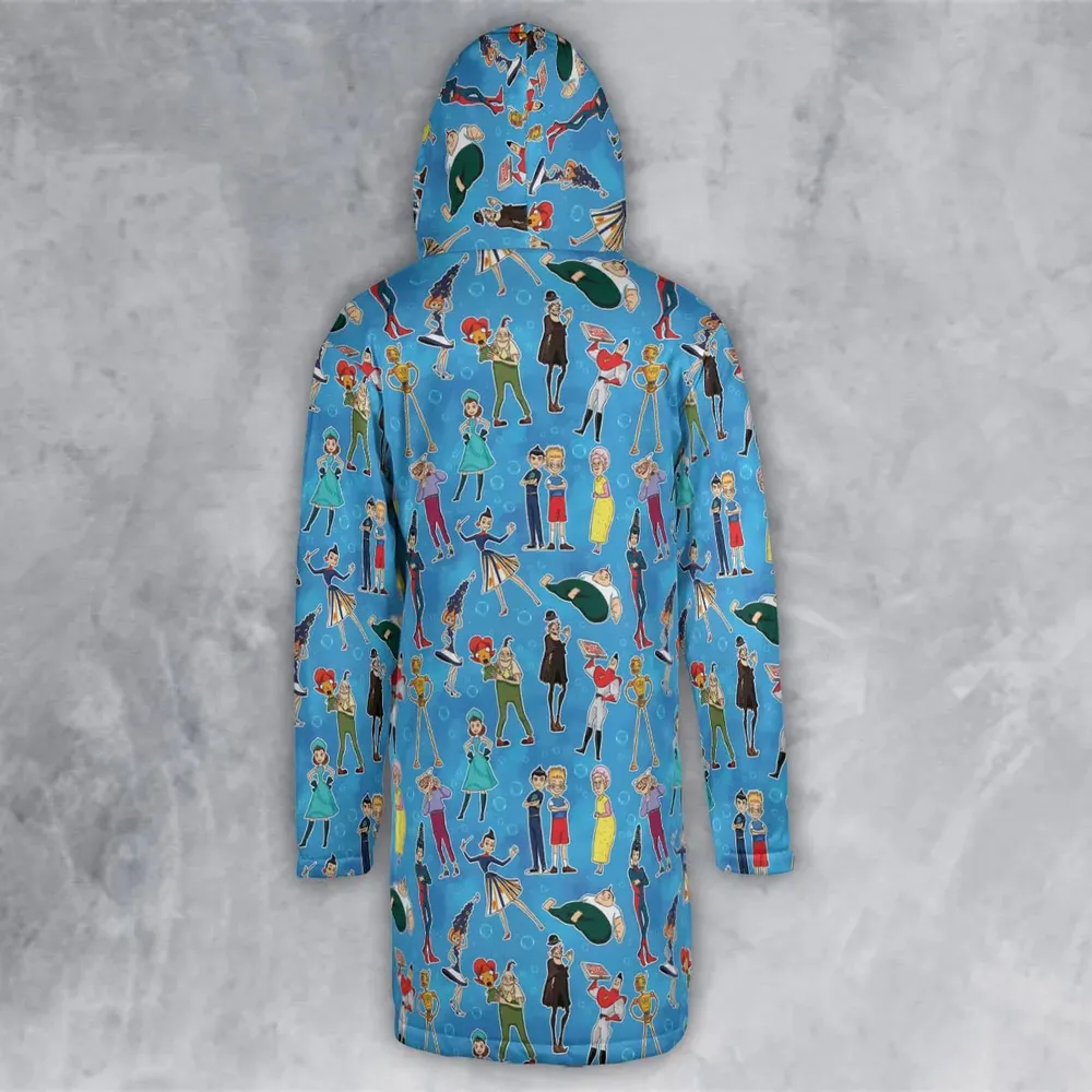 Keep Moving Forwards  Meet The Robinsons Hooded Cloak Coat - 3