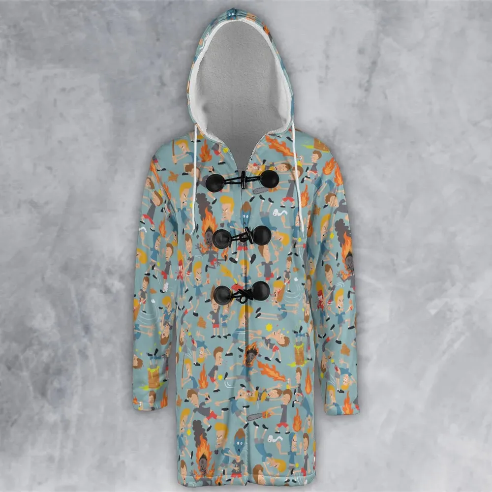 Beavis And Butt-Head Great Cornholio Hooded Cloak Coat - 2
