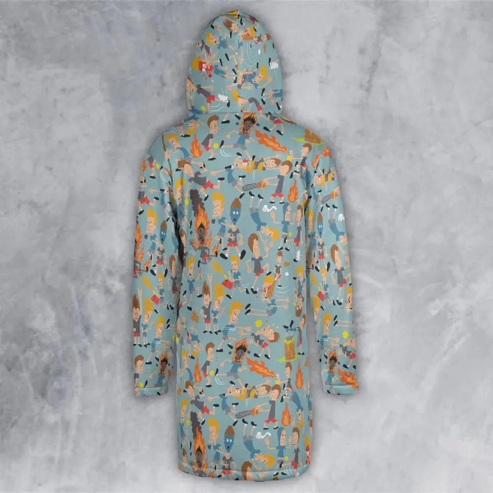 Beavis And Butt-Head Great Cornholio Hooded Cloak Coat - 3
