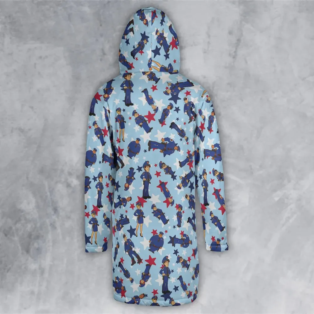 Police Academy Cartoon Characters Hooded Cloak Coat - 3