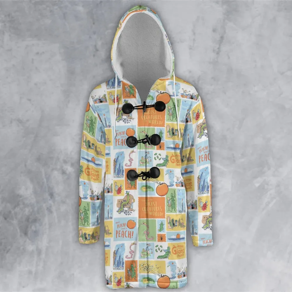 Children's Tales What A Peach James And The Giant Peach Hooded Cloak Coat - 2