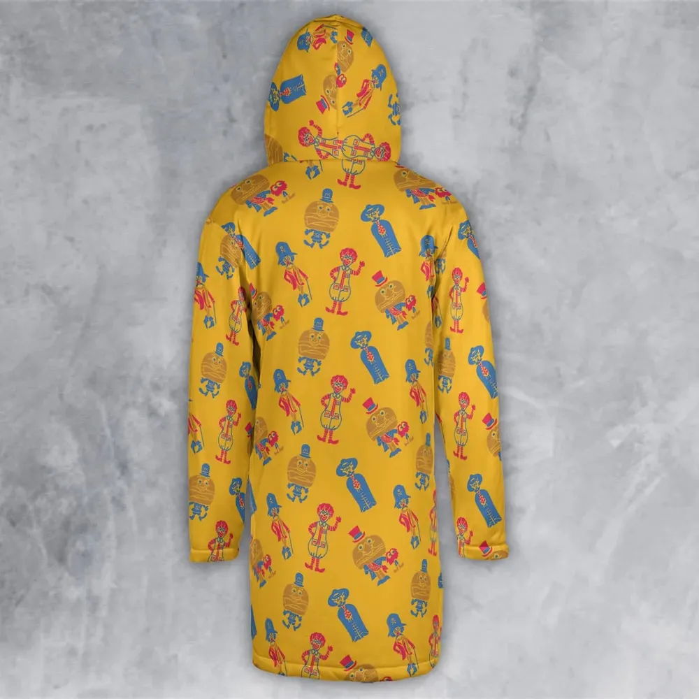 Mcdonaldland Lineup Hooded Cloak Coat - 3