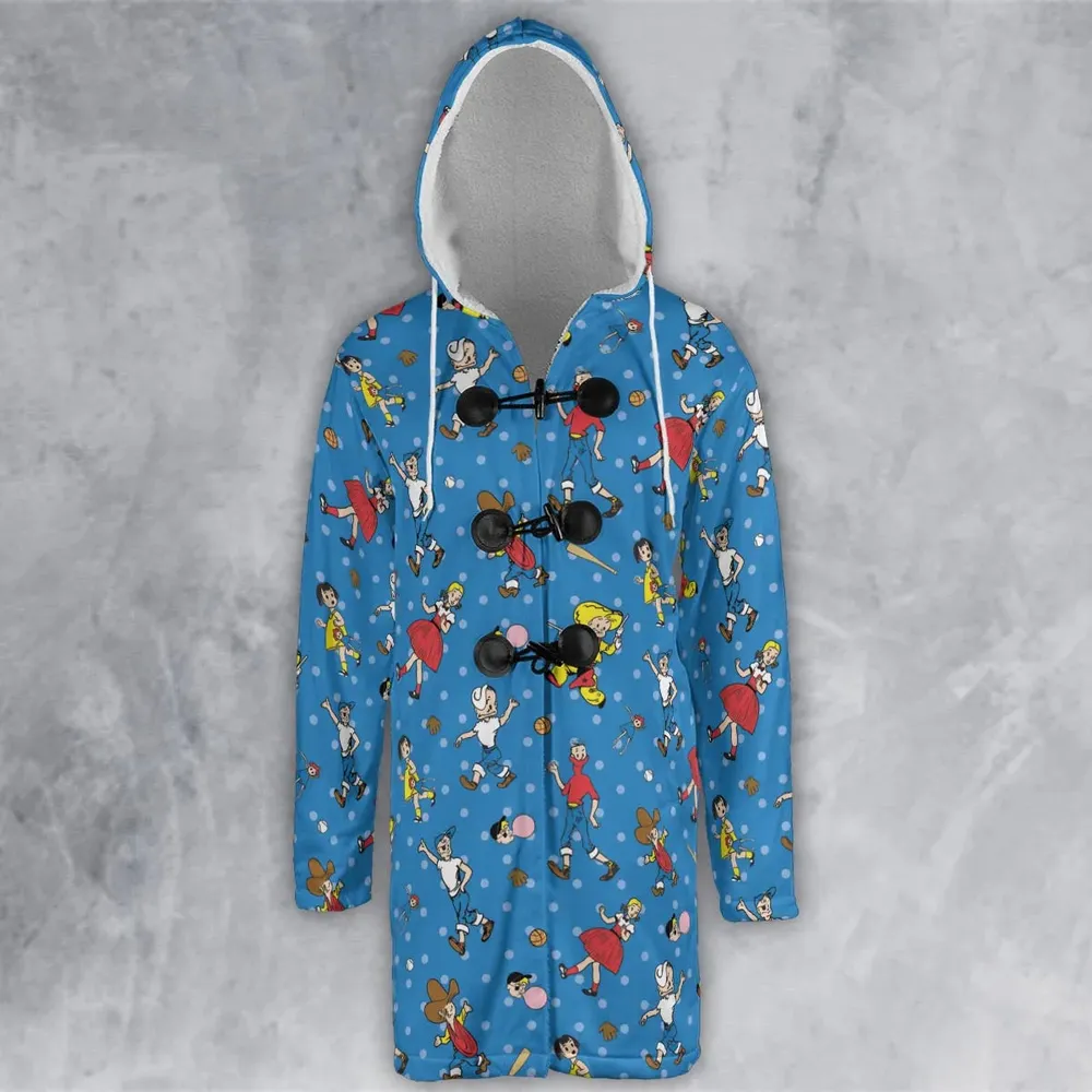 Bazooka Joe and His Friends Hooded Cloak Coat - 2