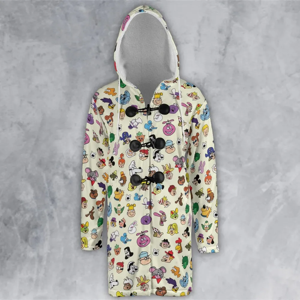Blast From The Past Hooded Cloak Coat - 2