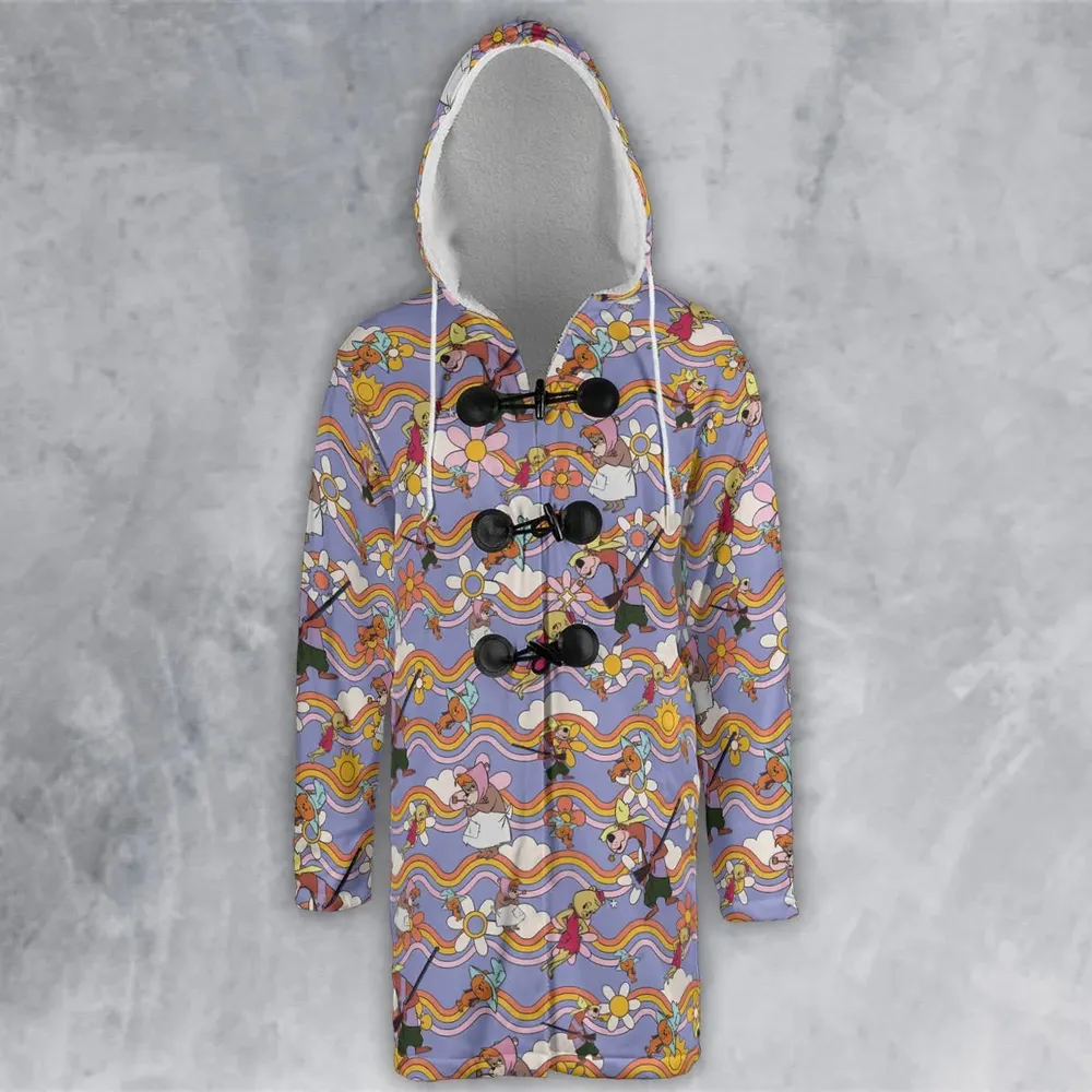 The Hillbilly Bears Hooded Cloak Coat - 2
