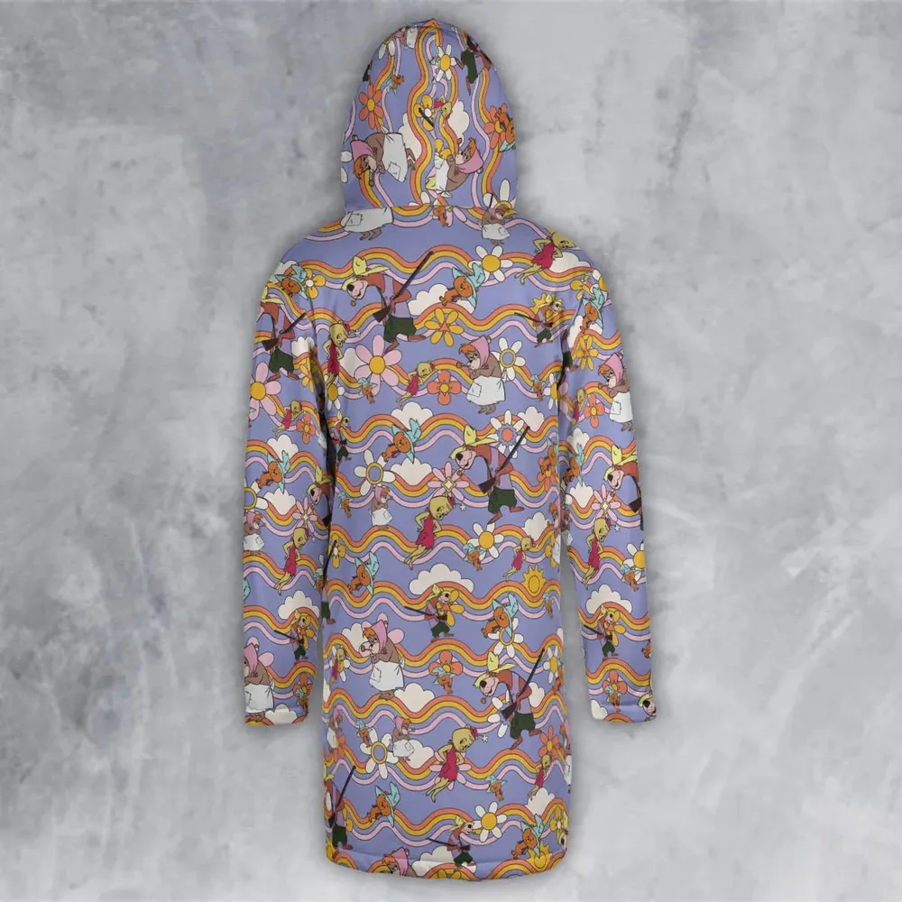 The Hillbilly Bears Hooded Cloak Coat - 3