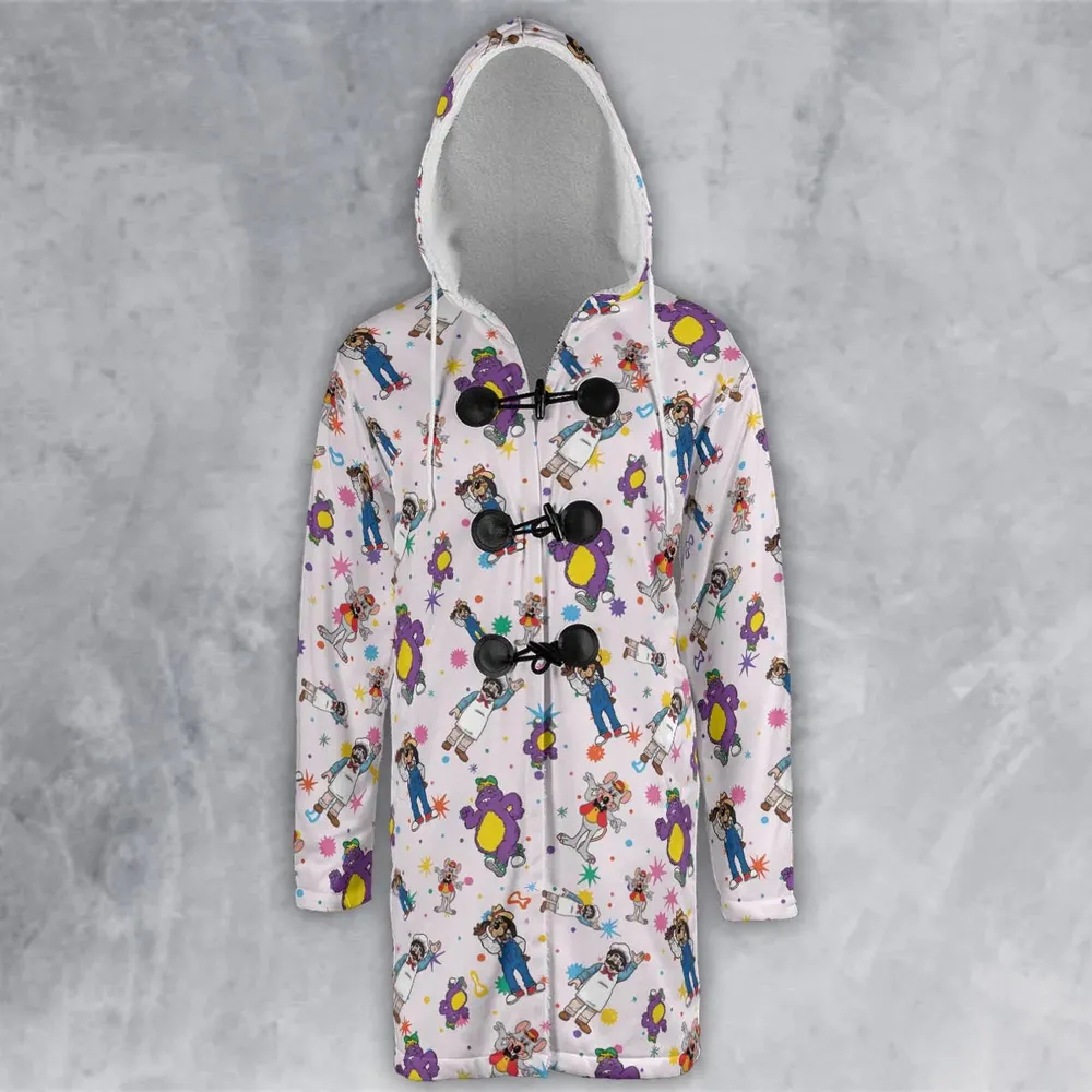 Cheezer Weezer Chuck E Cheese Hooded Cloak Coat - 2