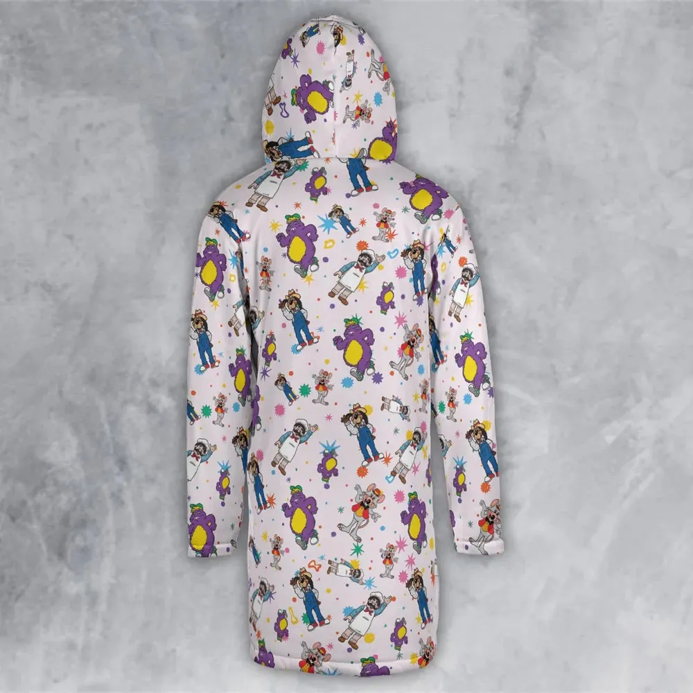 Cheezer Weezer Chuck E Cheese Hooded Cloak Coat - 3