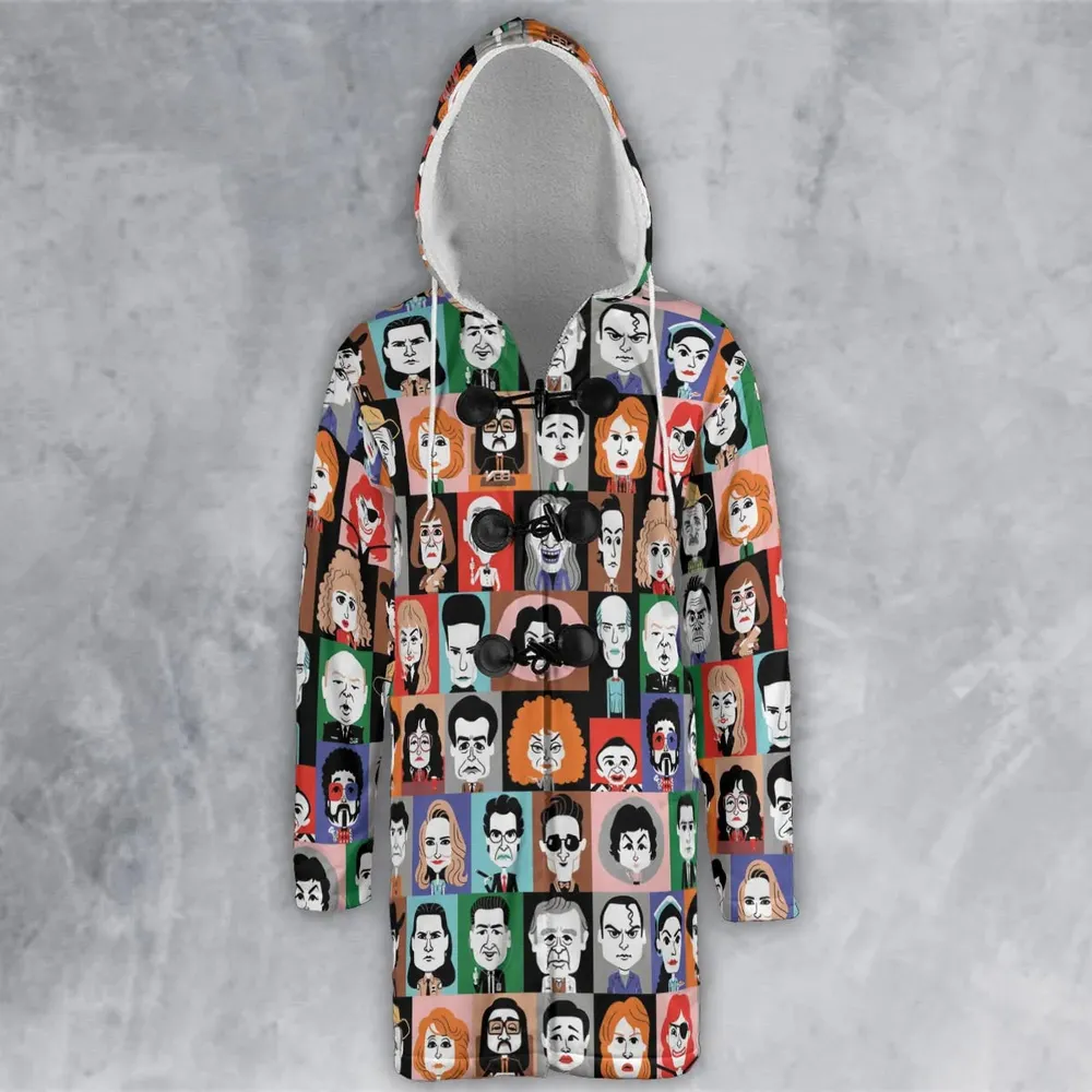 Twin Peaks Characters Hooded Cloak Coat - 2