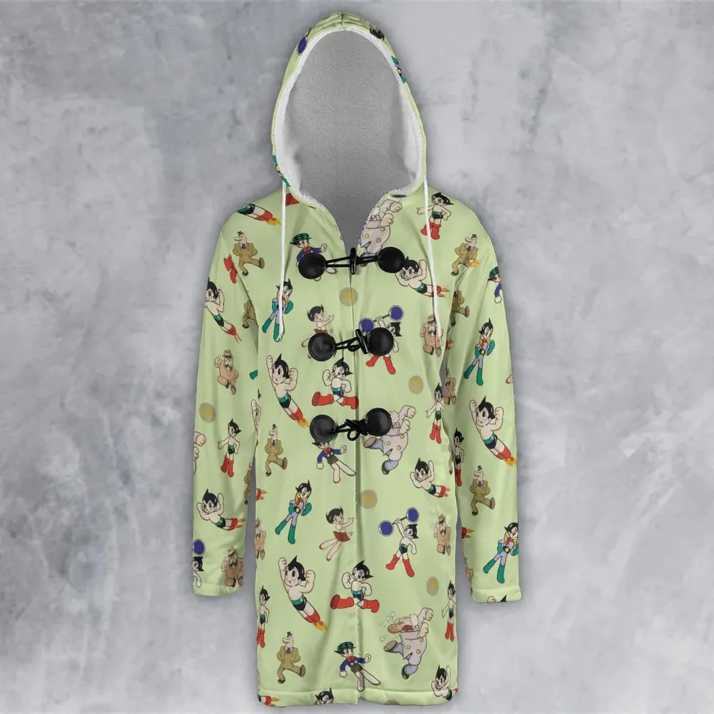 Astro Boy Characters Hooded Cloak Coat - 2