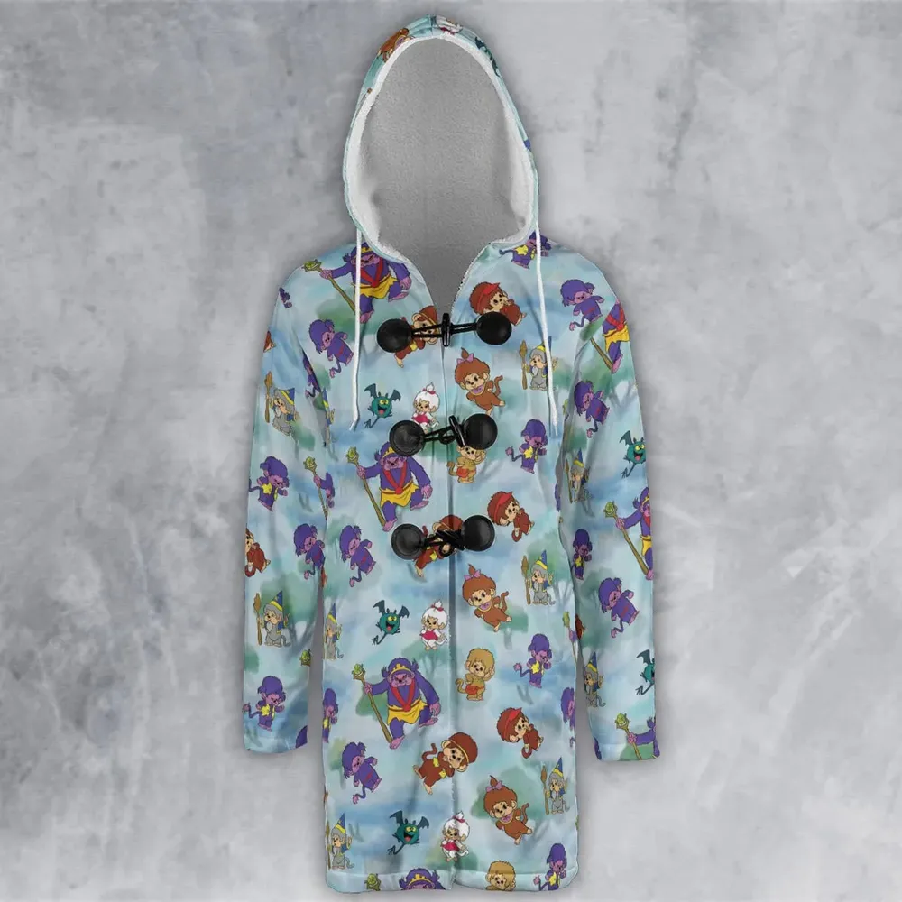 Monchhichis Cartoon Characters Hooded Cloak Coat - 2
