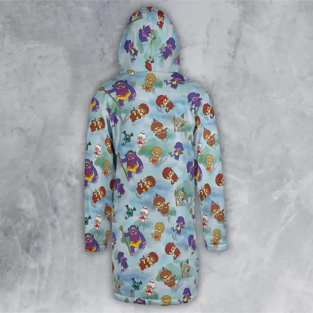 Monchhichis Cartoon Characters Hooded Cloak Coat - 3