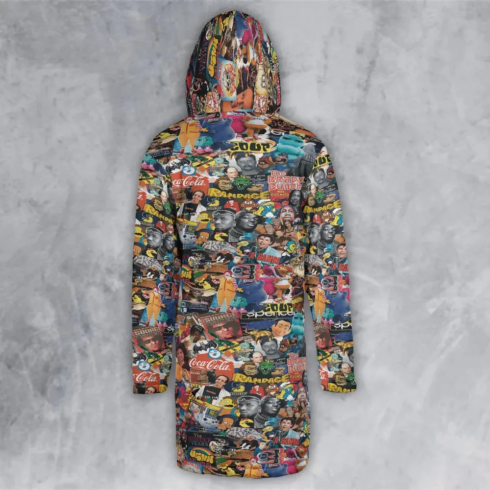 POP Culture Hooded Cloak Coat - 3