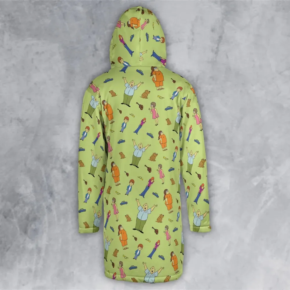 Wait Till Your Father Gets Home Characters Hooded Cloak Coat - 3