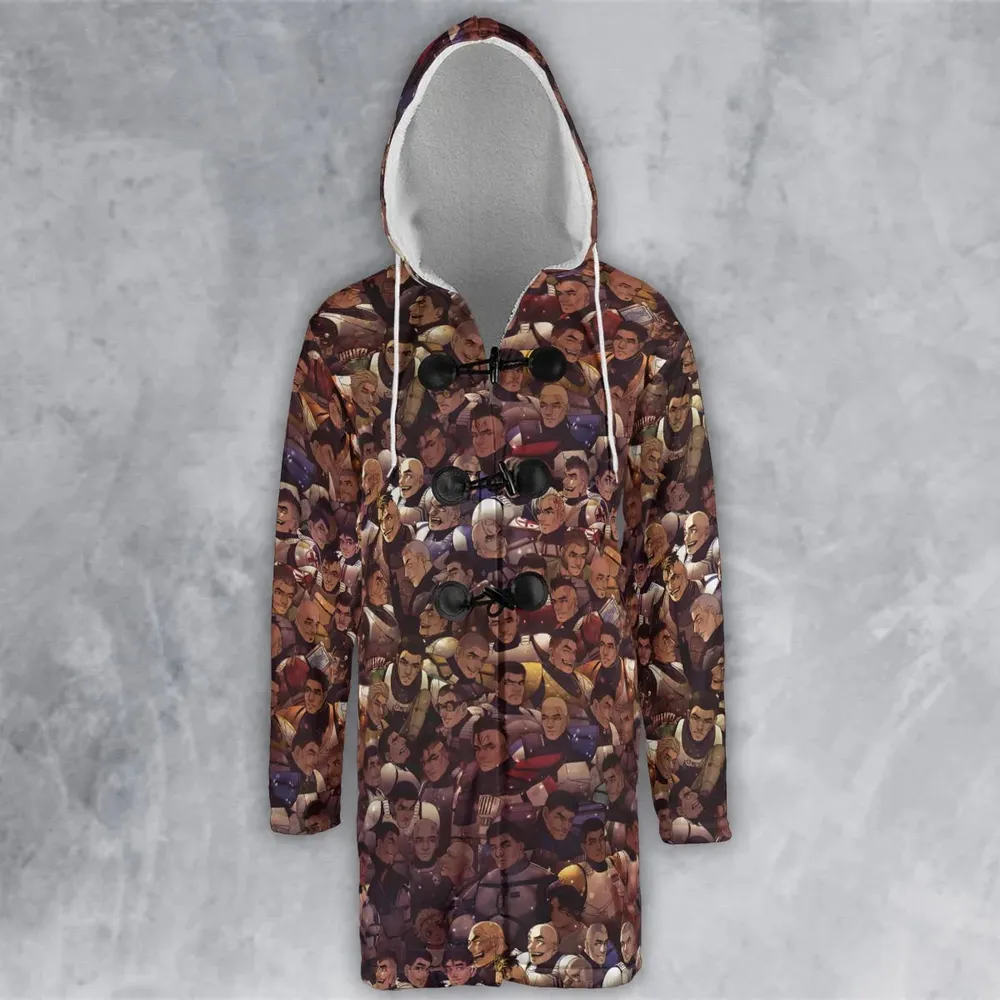 Clones-only Star Wars Hooded Cloak Coat - 2