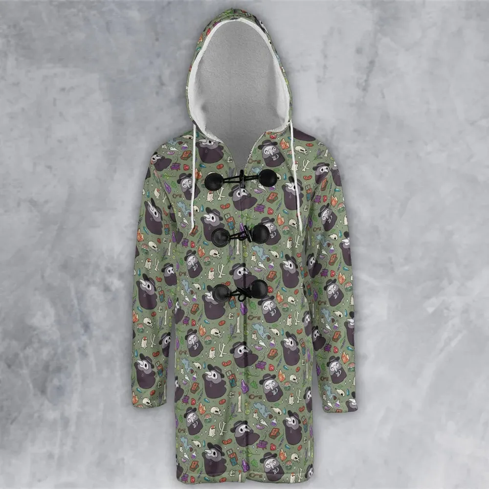 Plague Doctor Hooded Cloak Coat - 2