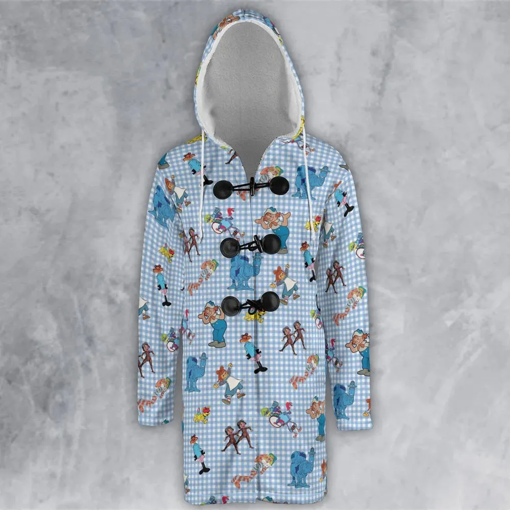 Wholesome Memories Stitched Raggedy Ann & Andy Hooded Cloak Coat - 2
