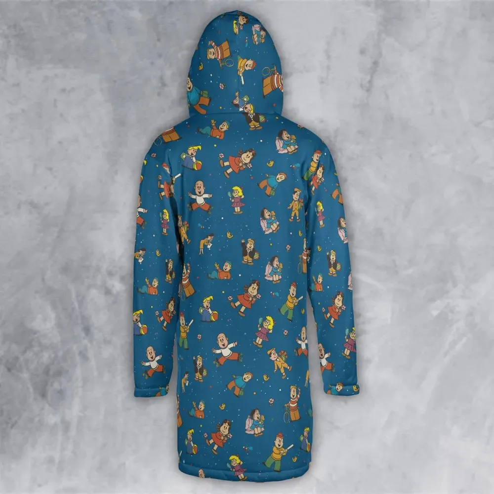 Cartoon Throwback The Little Lulu Show Hooded Cloak Coat - 3