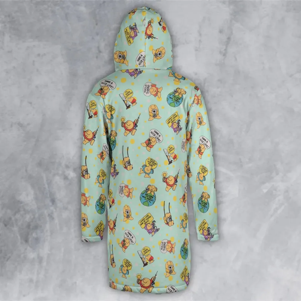 Hullo There Ziggy Hooded Cloak Coat - 3