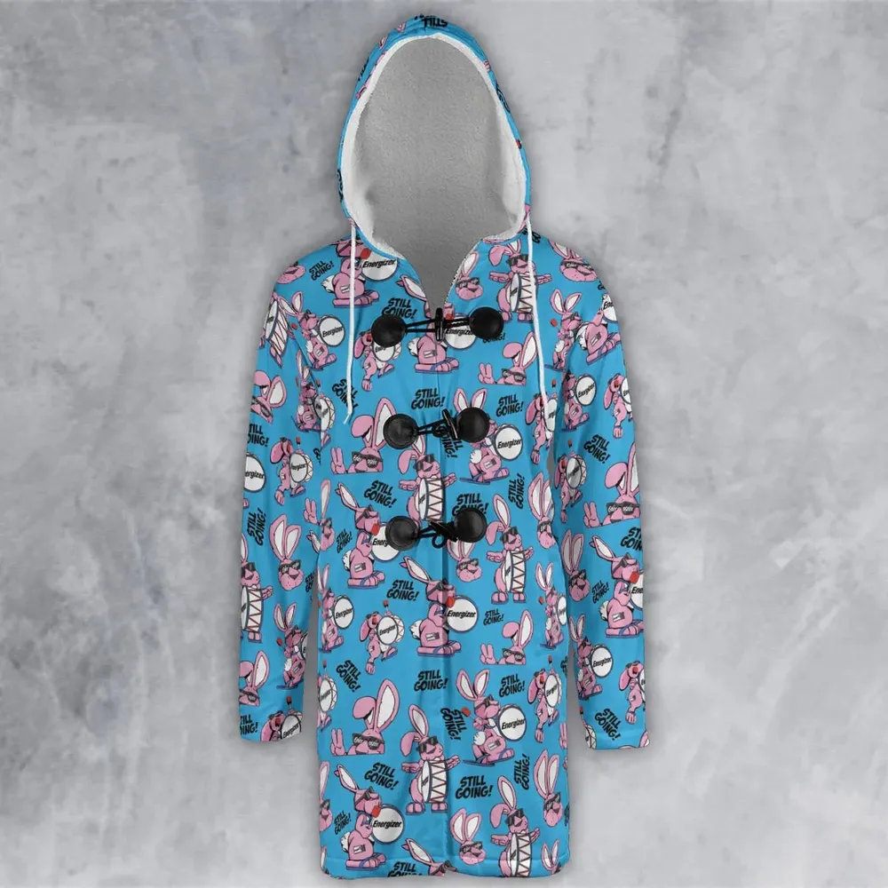 The Energizer Bunny Still Going Hooded Cloak Coat - 2