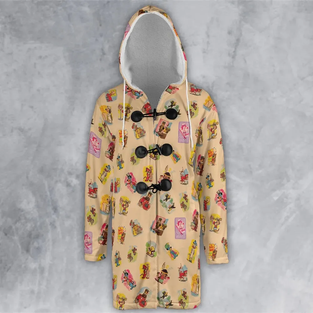 Huckleberry Hound Booby Hooded Cloak Coat - 2