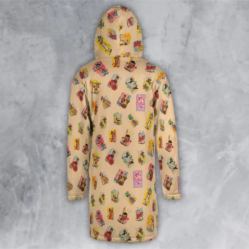 Huckleberry Hound Booby Hooded Cloak Coat - 3