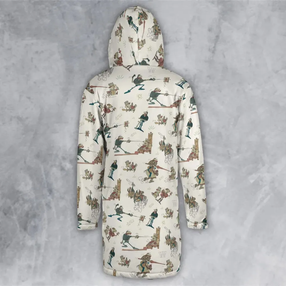 Cap'n Crunch And King Vitaman Character Hooded Cloak Coat - 3