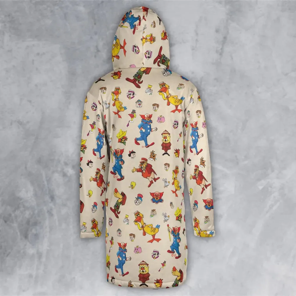 Bozo The Clown And Friends Hooded Cloak Coat - 3