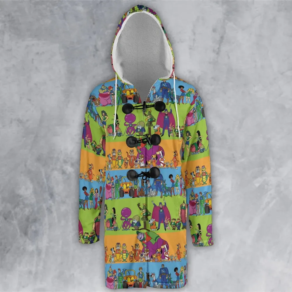 Yogi Yahooeys Scooby Doodies Really Rottens Laffalympics Hooded Cloak Coat - 2