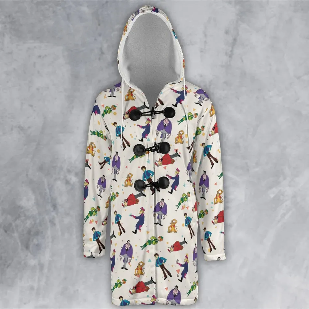Around the World in 79 Days Hooded Cloak Coat - 2